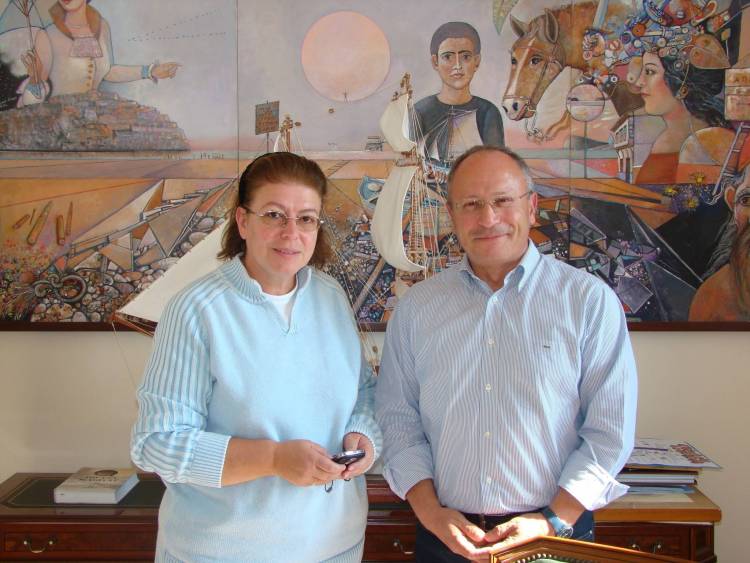 Συνάντηση Χατζηδιαμαντή με τη Γενική Γραμματέα του Υπ. Πολιτισμού