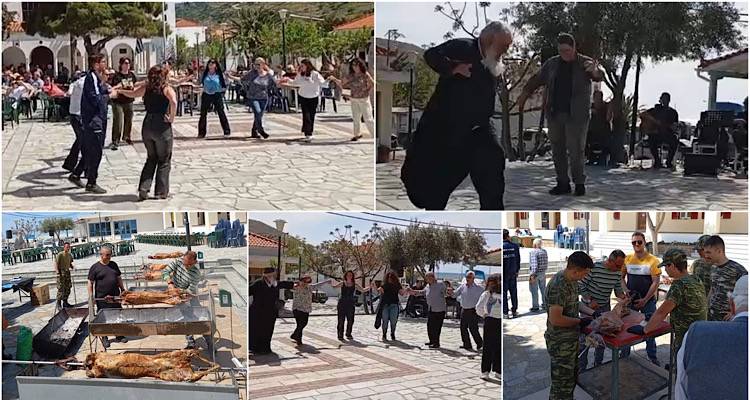 Γιορτή του Πάσχα και της Άνοιξης στον Άγιο Ευστράτιο και όλο το νησί έγινε μια μεγάλη παρέα