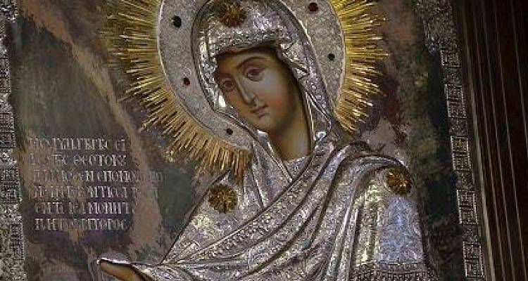 &Lambda;ή&mu;&nu;&omicron;&sigmaf;: &Upsilon;&pi;&omicron;&delta;&omicron;&chi;ή &tau;&eta;&sigmaf; &Iota;&epsilon;&rho;ά&sigmaf; &epsilon;&iota;&kappa;ό&nu;&alpha;&sigmaf; &tau;&eta;&sigmaf; &Pi;&alpha;&nu;&alpha;&gamma;ί&alpha;&sigmaf; &tau;&eta;&sigmaf; &laquo;&Gamma;&epsilon;&rho;ό&nu;&tau;&iota;&sigma;&sigma;&alpha;&sigmaf;&raquo;