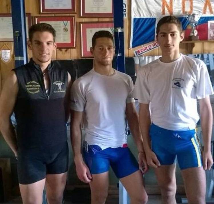 Μαγδανής, Δικράνης και Ντινενής στο 80o Πανελλήνιο Πρωτάθλημα Κωπηλασίας