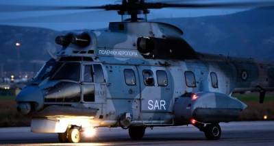 &Alpha;&epsilon;&rho;&omicron;&gamma;έ&phi;&upsilon;&rho;&alpha; &zeta;&omega;ή&sigmaf; &alpha;&pi;&omicron; &tau;&omicron; Super Puma &tau;&eta;&sigmaf; &Lambda;ή&mu;&nu;&omicron;&upsilon;