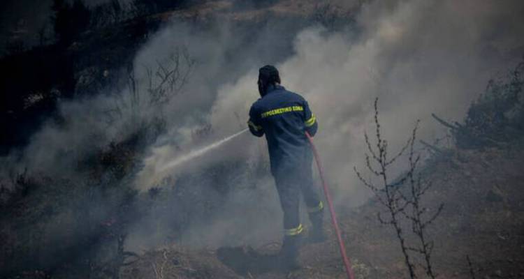 Πολύ υψηλός κίνδυνος πυρκαγιάς αύριο στη Λήμνο