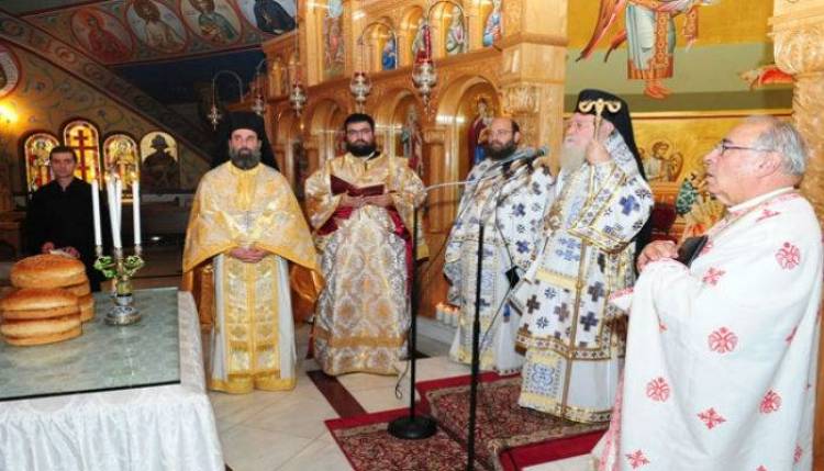 Εκκλησιαστική πανήγυρις στην Αγία Κυριακή στους Ψύλλους