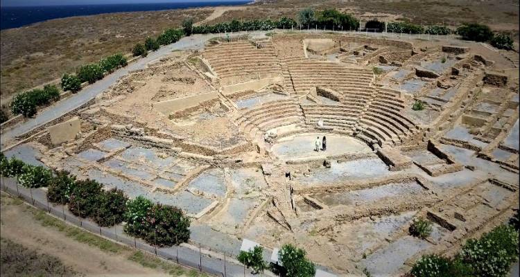 Το θέατρο της Ηφαιστίας στη Λήμνο από τα αρχαιότερα του ελληνικού κόσμου