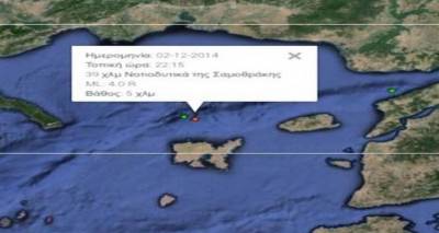 «Καθυστερημένος μετασεισμός των 6,8R του Μαΐου ο χθεσινός σεισμός Βορειοανατολικά της Λήμνου»