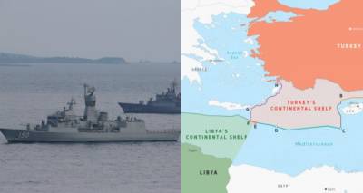 Νέος προκλητικός χάρτης από την Τουρκία: «Οποιος κυριαρχεί στη Μεσόγειο ελέγχει τρεις ηπείρους»