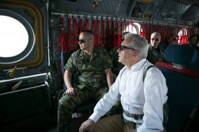 Νεότερο φωτογραφικό υλικό και βίντεο από την επίσκεψη ΥΕΘΑ | Η επίσημη ανακοίνωση του Υπουργείου