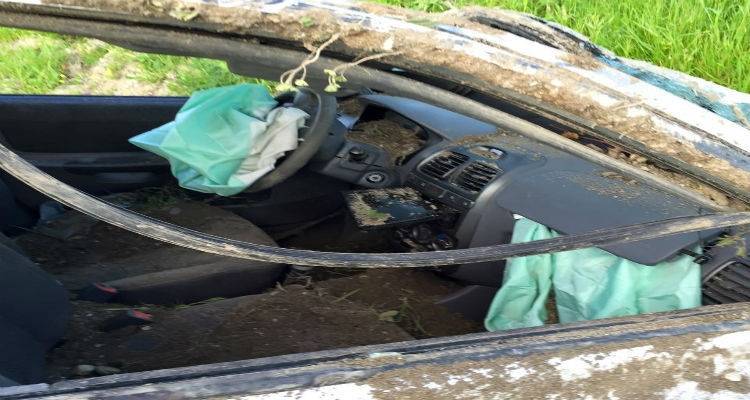 Τροχαίο ατύχημα στην ανηφόρα του Κορνού