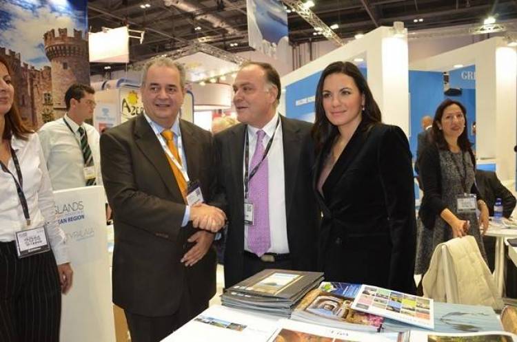 Η Περιφέρεια Βορείου Αιγαίου στη διεθνή τουριστική έκθεση του Λονδίνου «World Travel» (photo)