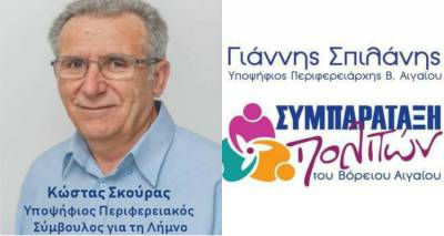 Κώστας Σκούρας: «Φέρνουμε τη νέα νοοτροπία που χρειάζεται η Περιφέρεια Βορείου Αιγαίου» (audio)
