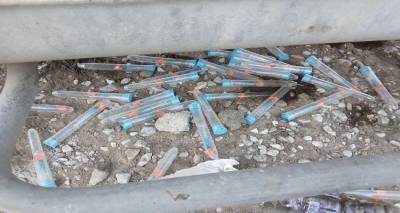 Μύρινα:  Απαράδεκτες εικόνες σε κάδο απορριμμάτων