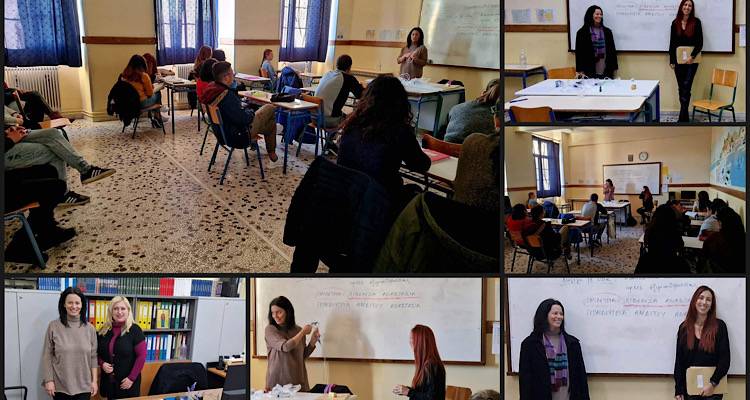 Διάλεξη από την πνευμονολόγο Αναστασία Λιβερέζα στους σπουδαστές του Δ.ΙΕΚ Λήμνου