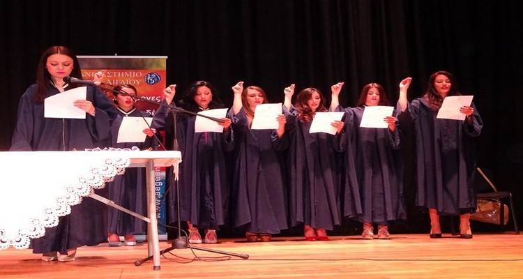 Χαρά και συγκίνηση στην ορκωμοσία των αποφοίτων του Πανεπιστημιακού Τμήματος Λήμνου (mp3+photos)