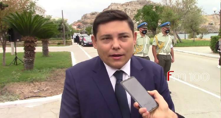 Επίσκεψη Γιάννη Μπουρνού στη Λήμνο