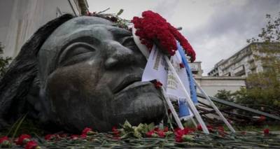 &Sigma;&omega;&mu;&alpha;&tau;&epsilon;ί&alpha; &tau;&eta;&sigmaf; &Lambda;ή&mu;&nu;&omicron;&upsilon; &tau;&iota;&mu;&omicron;ύ&nu; &tau;&eta; 17&eta; &Nu;&omicron;&epsilon;&mu;&beta;&rho;ί&omicron;&upsilon;
