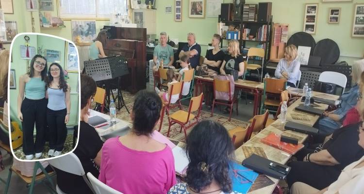 Λήμνος: Κωνσταντίνα Βεντούρη και Νόρα Σέχου στον 6ο Πανελλήνιο Μουσικό Διαγωνισμό musicArte