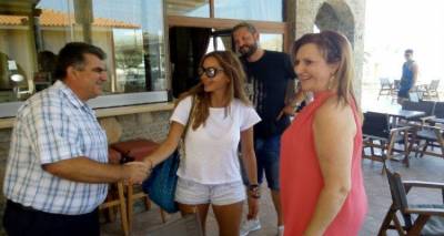 Με τη Δέσποινα Βανδή συναντήθηκαν εκπρόσωποι της ΑMKE και του ΟΕΠΑ Δήμου Λήμνου (photos)