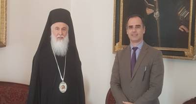 Συνάντηση Μητροπολίτη Λήμνου με τον Πρόεδρο του Ιατρικού Συλλόγου Λήμνου