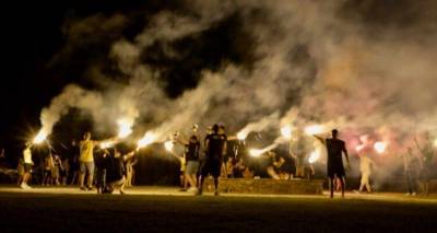 &Chi;&alpha;&mu;ό&sigmaf; &sigma;&tau;&eta; &Lambda;ή&mu;&nu;&omicron; &gamma;&iota;&alpha; &tau;&omicron; &kappa;ύ&pi;&epsilon;&lambda;&lambda;&omicron; &tau;&eta;&sigmaf; &Alpha;&Epsilon;&Kappa; (photos)