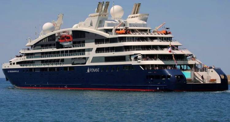 Αυλαία στη φετινή σεζόν κρουαζιέρας στη Λήμνο με το “Le Bougainville” | 22 αφίξεις το 2025