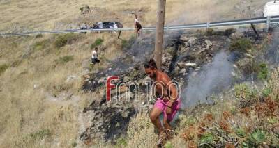 Λήμνος: Καταλυτική η συνδρομή εθελοντών στην κατάσβεση των σημερινών πυρκαγιών (photos)