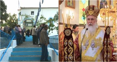 Πανήγυρις Ι.Ν. Αγίων Κωνσταντίνου και Ελένης στο Ρωμανού με τον Μητροπολίτη Λήμνου