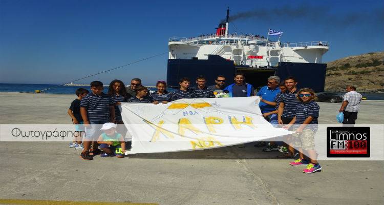 Θερμή υποδοχή στον Λημνιό Βαλκανιονίκη Χάρη Ντινενή από το Ν.Ο.Λ (photos + mp3)