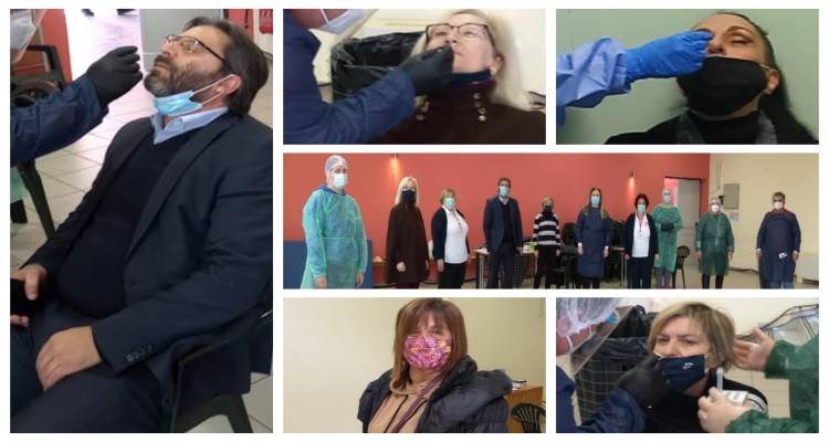 Αρνητικά τα τεστ των Rapid Test στη Μύρινα (3, 4, 5/12)