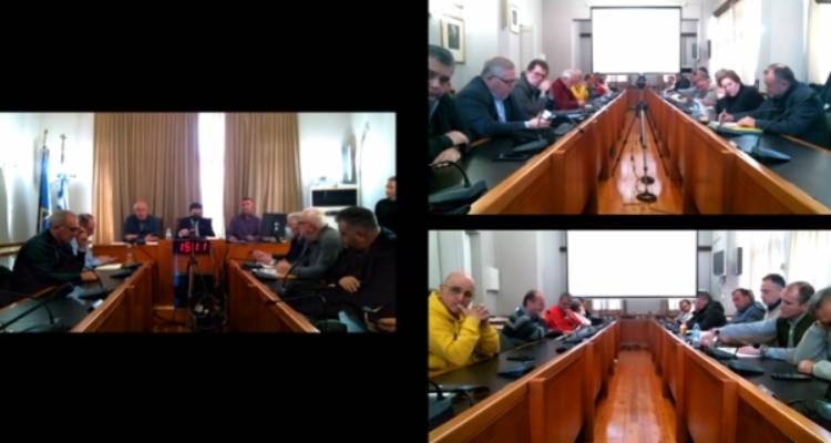 &Mu;&epsilon; &tau;&eta; &sigma;&upsilon;&mu;&mu;&epsilon;&tau;&omicron;&chi;ή &tau;&omega;&nu; &Delta;&eta;&mu;ά&rho;&chi;&omega;&nu; &Lambda;ή&mu;&nu;&omicron;&upsilon; &amp; &Alpha;&gamma;. &Epsilon;&upsilon;&sigma;&tau;&rho;&alpha;&tau;ί&omicron;&upsilon; &eta; έ&kappa;&tau;&alpha;&kappa;&tau;&eta; &sigma;&upsilon;&nu;&epsilon;&delta;&rho;ί&alpha;&sigma;&eta; &tau;&omicron;&upsilon; &Delta;ή&mu;&omicron;&upsilon; &Kappa;&alpha;&beta;ά&lambda;&alpha;&sigmaf; (video)