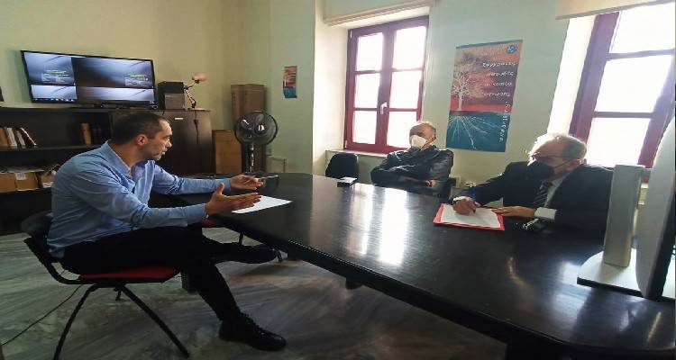 Στέλιος Καμπούρης: Σειρά επαφών και συναντήσεων στη Λήμνο