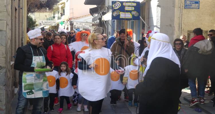 6η Καρναβαλική Παρέλαση στη Λήμνο: Ξεσήκωσαν τη Μύρινα οι καρναβαλιστές! (photos &amp; video)