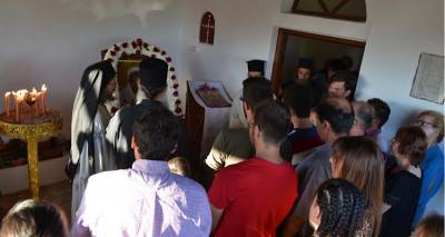 &Lambda;ή&mu;&nu;&omicron;&sigmaf;: &Eta; &gamma;&iota;&omicron;&rho;&tau;ή &tau;&eta;&sigmaf; &Pi;&alpha;&nu;&alpha;&gamma;&iota;ά&sigmaf; &sigma;&tau;&omicron; &mu;&epsilon;&tau;ό&chi;&iota;  &tau;&eta;&sigmaf; &Tau;&rho;ύ&gamma;&eta;&sigmaf; &sigma;&tau;&omicron; &Pi;&rho;&omicron;&pi;&omicron;ύ&lambda;&iota;