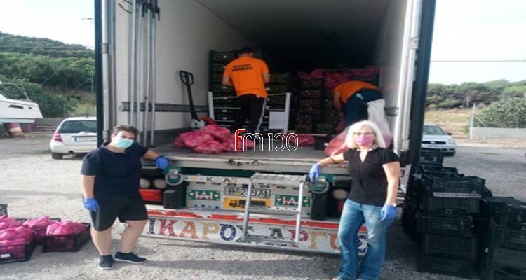 Μύρινα: Συνεχίζεται και αύριο η δωρεάν διανομή φρούτων