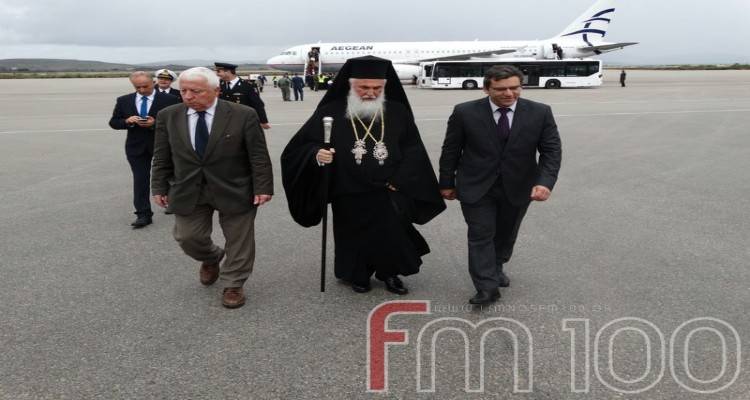 Στη Λήμνο ο Αρχιεπίσκοπος Ιερώνυμος | Πλήθος πιστών συνόδευσαν τον νέο Μητροπολίτη (photos + video)