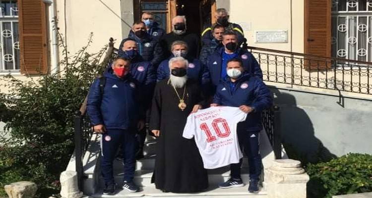 Στο Μητροπολίτη Λήμνου στελέχη του Ολυμπιακού | &quot;Έλαμψαν&quot; τα διαμαντάκια του ποδοσφαίρου