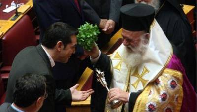 Με τον Μητροπολίτη Λήμνου και Αγίου Ευστρατίου ο αγιασμός της νέας Κοινοβουλευτικής Συνόδου