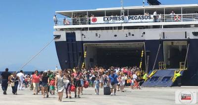 Μάκης Ψάρρας και Σάκης Κολυβάς μιλούν στον Fm 100 για την τουριστική κίνηση της Λήμνου (mp3)