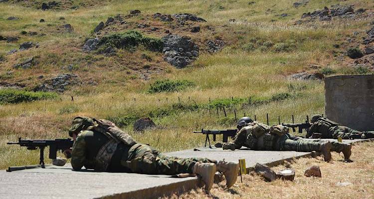 Λήμνος: Προγραμματισμένες βολές στο Παραδείσι και στη Βραχνή  Παναγιά