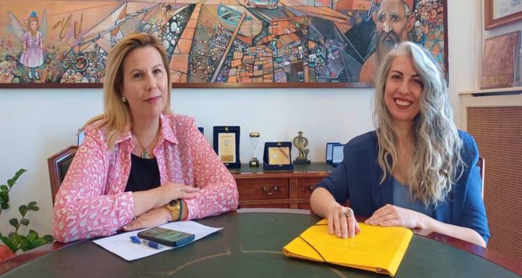 Στη Λήμνο η Πρόεδρο των Εφοριακών Νήσων Λέσβου, Χίου, Λήμνου | Συνάντηση με τη Δήμαρχο