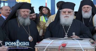 Μητροπολίτης Λήμνου: «Ζούμε τη χαρά της μεταφοράς των ιερών λειψάνων της Αγίας Βαρβάρας»
