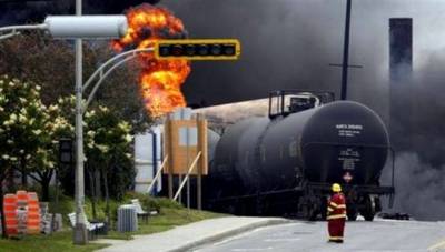 Καναδάς: Φόβοι για πολλά θύματα από τη φονική έκρηξη σε τρένο