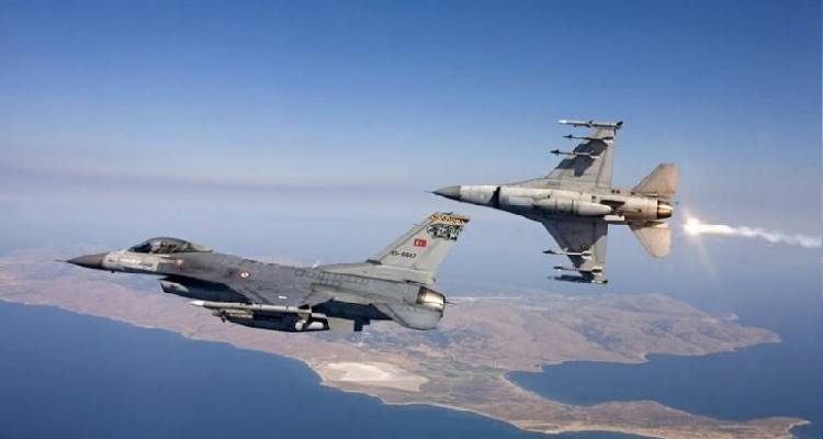 Τουρκικά F-16 πραγματοποίησαν υπερπτήση μεταξύ Λήμνου και Λέσβου
