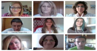 &Omicron;&iota; &mu;&alpha;&theta;&eta;&tau;έ&sigmaf; &tau;&omicron;&upsilon; &Gamma;&Epsilon;&Lambda; &Mu;&omicron;ύ&delta;&rho;&omicron;&upsilon; &laquo;&mu;&iota;&lambda;&omicron;ύ&nu; &gamma;&iota;&alpha; &tau;&eta;&nu; &Epsilon;&upsilon;&rho;ώ&pi;&eta;&raquo;