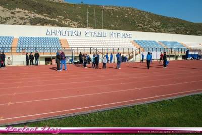 Κλειστά απο Δευτέρα το Στάδιο και το «Ξερό» της Μύρινας