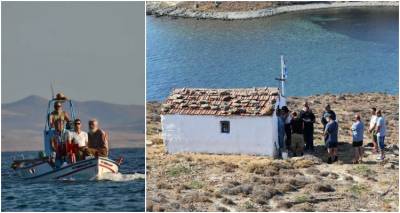 Εκδρομή στην Αγιά Φωτίδα στο Κόμπι με διανυκτέρευση και Θεία Λειτουργία | Πρόσβαση δια θαλάσσης