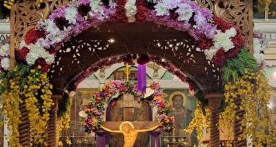 Λήμνος: Ο Επιτάφιος στη Φισίνη