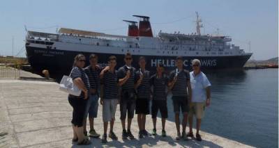 Ο Ναυτικός Όμιλος Λήμνου ευχαριστεί τη Hellenic Seaways