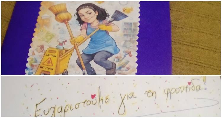 Έ&nu;&alpha; &sigma;&upsilon;&gamma;&kappa;&iota;&nu;&eta;&tau;&iota;&kappa;ό &laquo;&epsilon;&upsilon;&chi;&alpha;&rho;&iota;&sigma;&tau;ώ&raquo; &sigma;&tau;&eta;&nu; &kappa;. &Phi;&alpha;&nu;ή &alpha;&pi;ό &tau;&omicron;&upsilon;&sigmaf; &epsilon;&kappa;&pi;&alpha;&iota;&delta;&epsilon;&upsilon;&tau;&iota;&kappa;&omicron;ύ&sigmaf; &tau;&omicron;&upsilon; &Delta;&eta;&mu;&omicron;&tau;&iota;&kappa;&omicron;ύ &kappa;&alpha;&iota; &tau;&omicron;&upsilon; &Nu;&eta;&pi;&iota;&alpha;&gamma;&omega;&gamma;&epsilon;ί&omicron;&upsilon;  &Alpha;&gamma;ί&omicron;&upsilon; &Delta;&eta;&mu;&eta;&tau;&rho;ί&omicron;&upsilon;