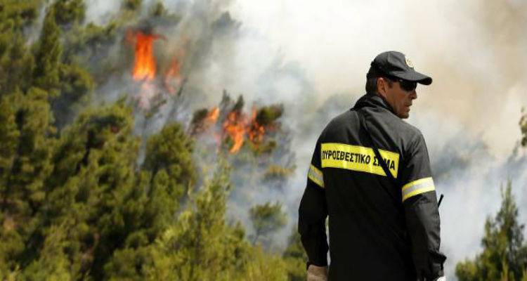 Στο «κόκκινο» η Λήμνος | Πολύ υψηλός ο κίνδυνος πυρκαγιάς αύριο