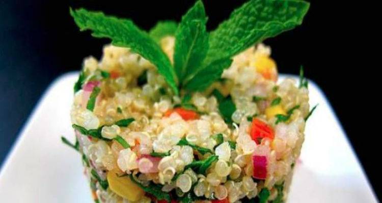 Σαλάτα κινόα, δροσερή